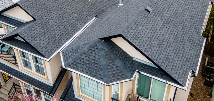 Alberta home with SBS modified shingles roofing designed for hail and harsh weather protection